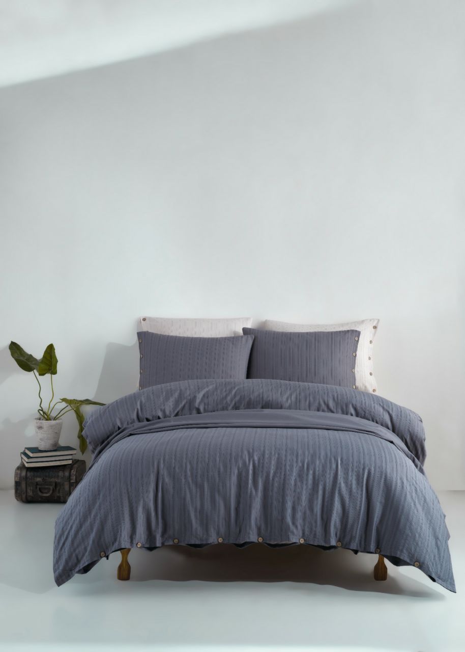 סט מצעי כותנה דני הייגה וינטג' ג'ינס