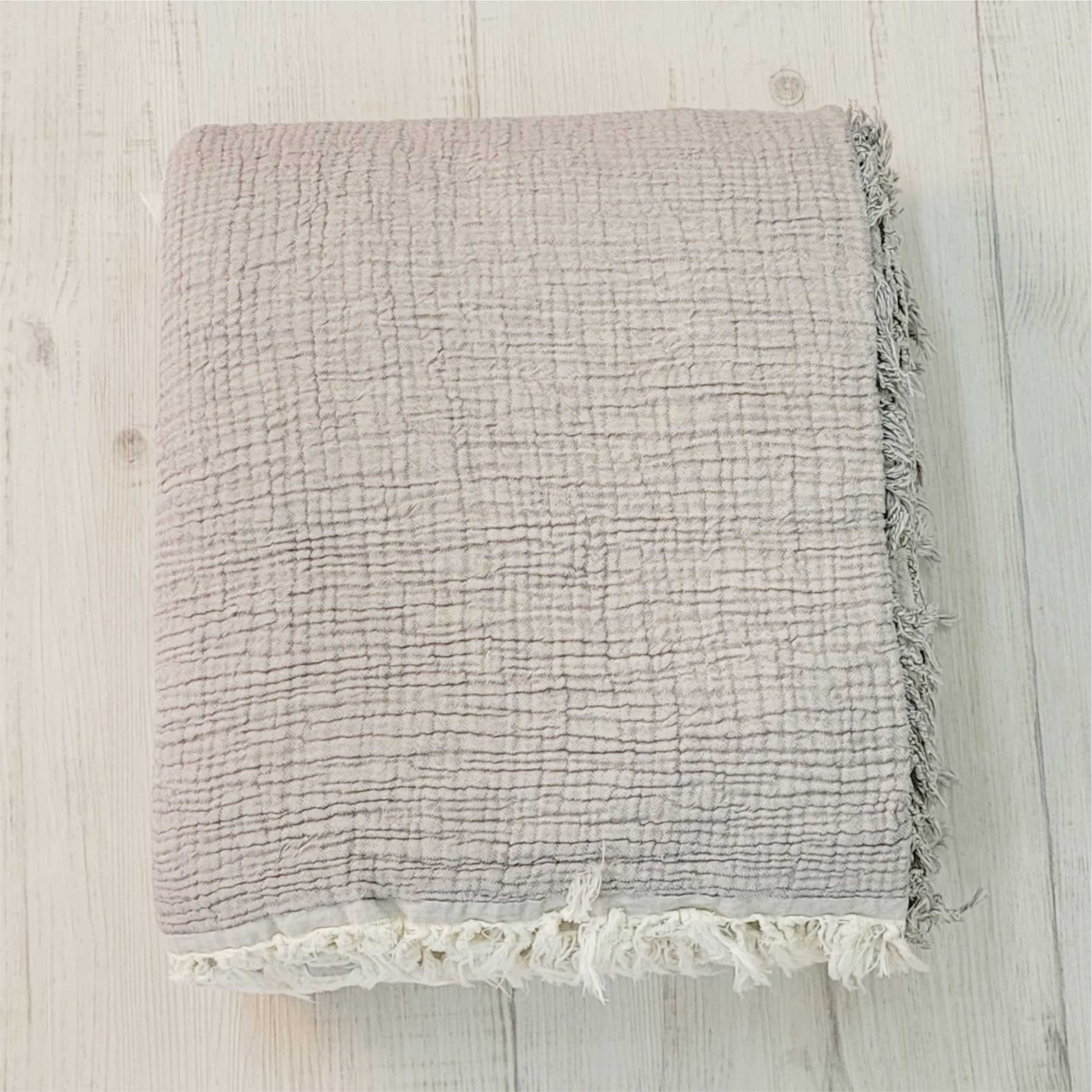 כיסוי מיטה כותנה טטרה בסגנון בוהו