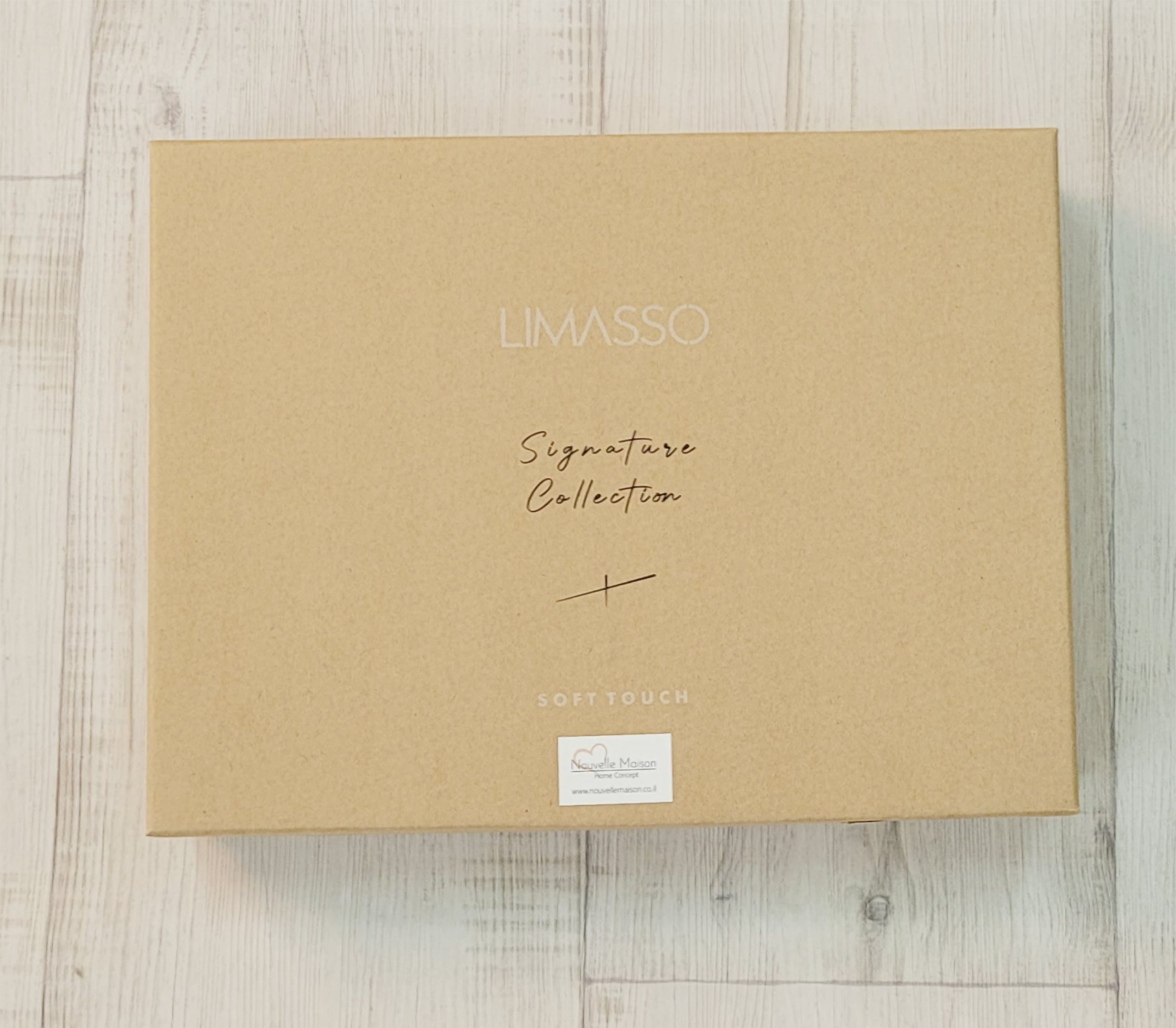 כיסוי מיטה מכותנה טטרה עם דוגמת מעוינים ופרימות