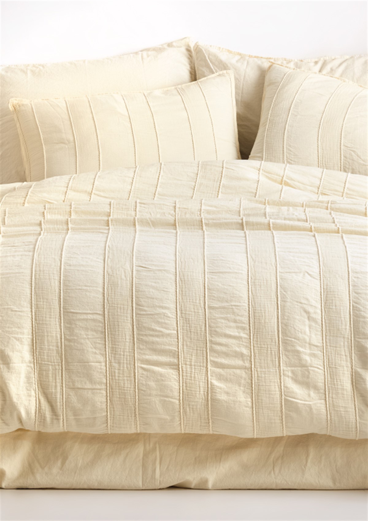 סט מצעי כותנה אנדלוסיה אקארד שנהב