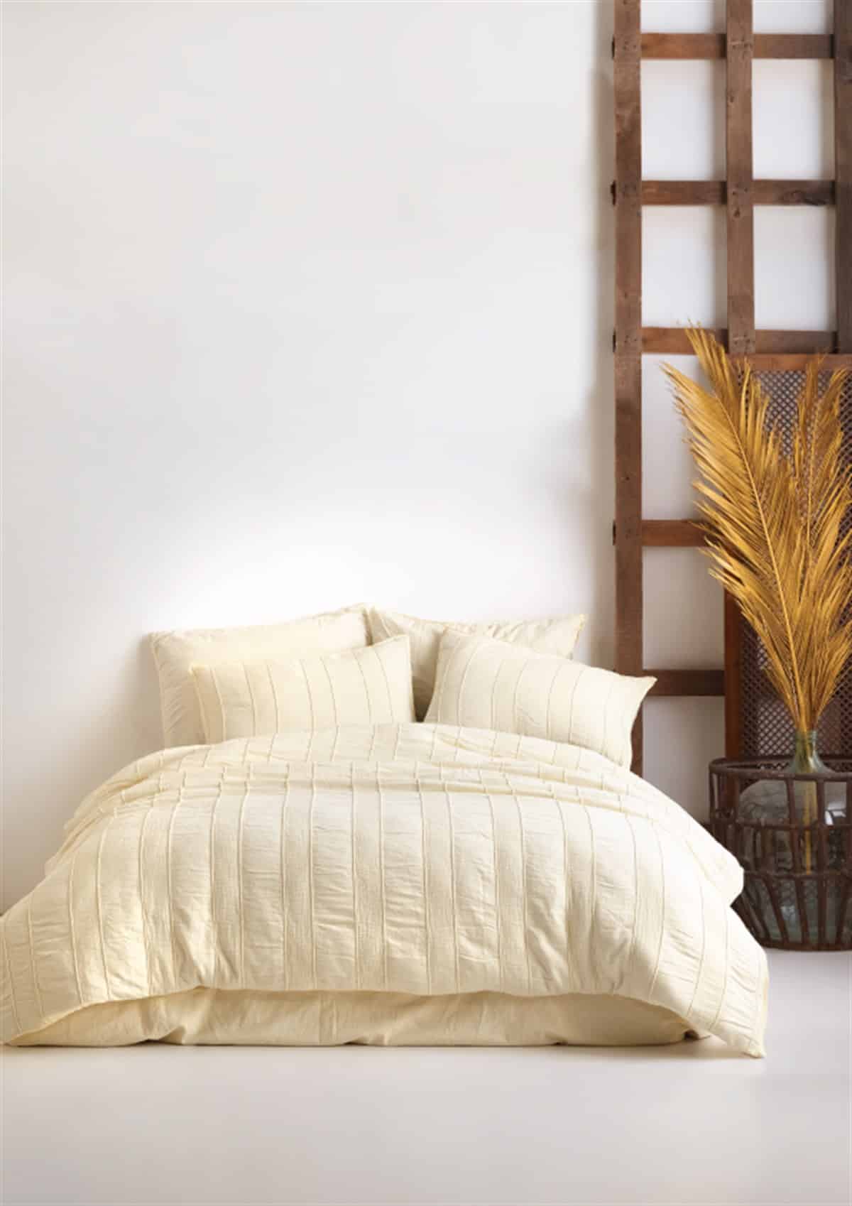 סט מצעי כותנה אנדלוסיה אקארד שנהב