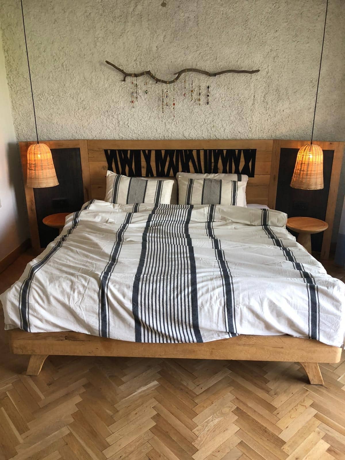 סט מצעי כותנה לין דה בוהם