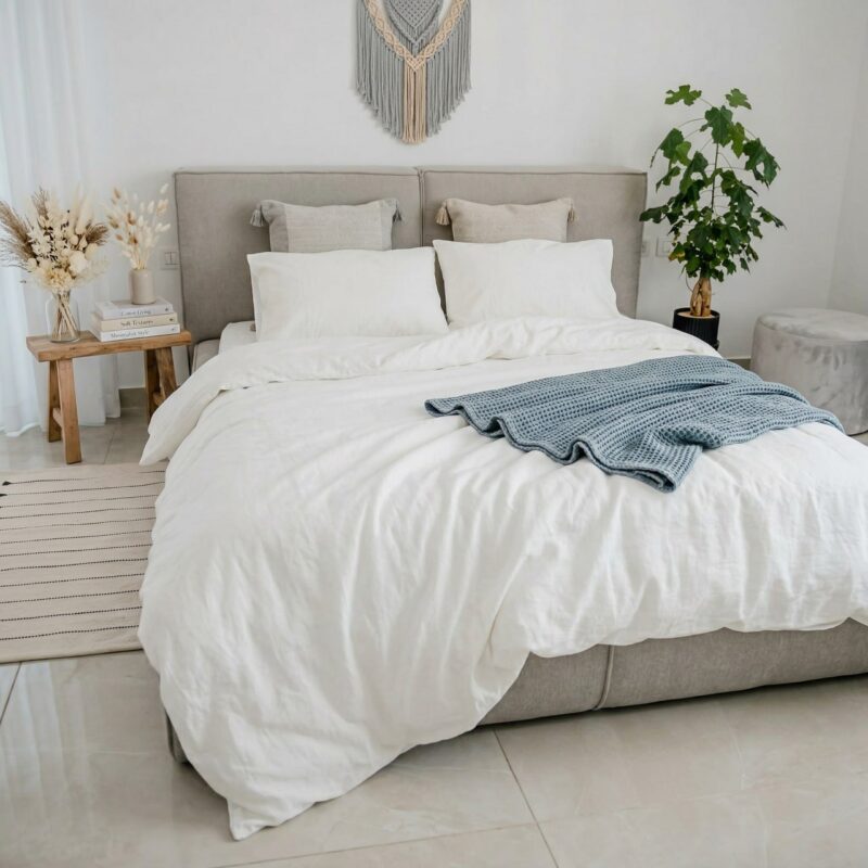 סט מצעים פשתן&כותנה: הטוב משני העולמות